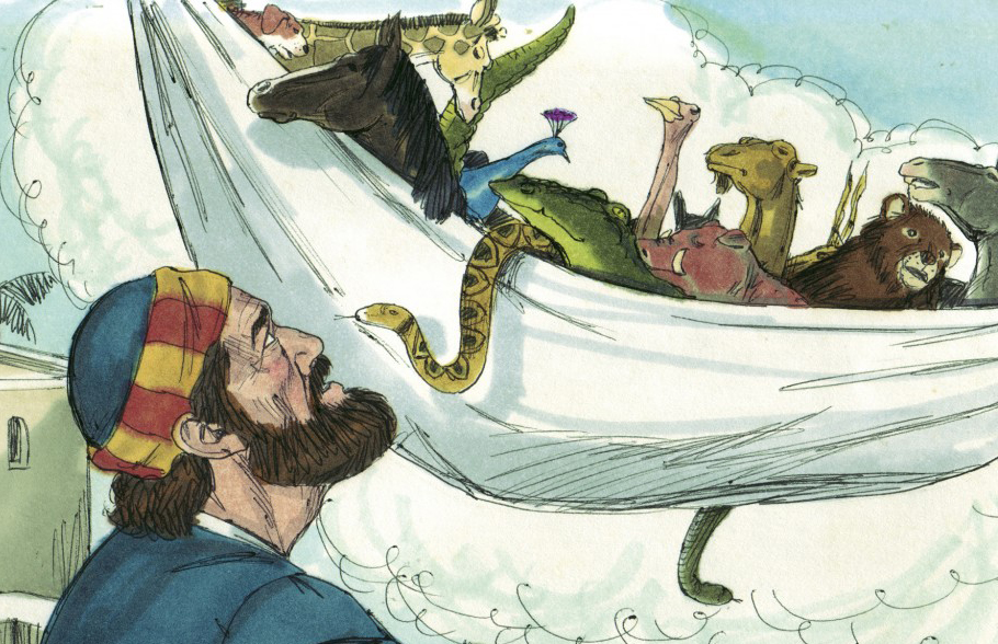 Petru si animalele din viziune